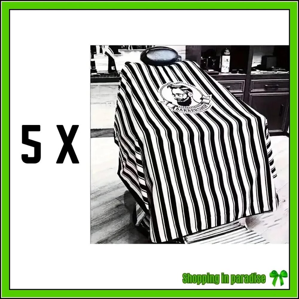 5 X Salon cape Barber’s cape hairstyling cape unisex
